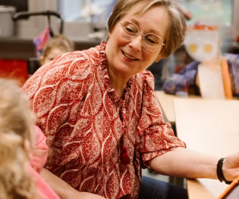 Interactie tussen leraar en leerling op speciaal onderwijs